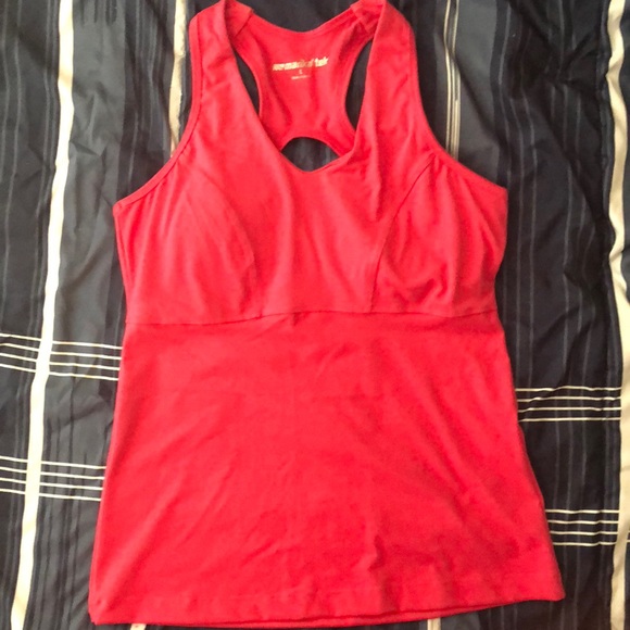 Mereika Tek Ladies Tank Top Built-in Bra, Sz Large - Picture 2 of 4